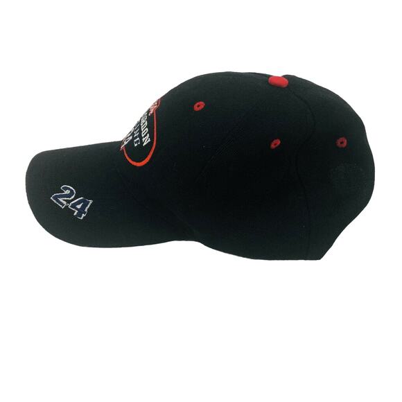 Jeff Gordon Racing #24 Ball Cap Hat Black Embroidered and Adjustable - Picture 4 of 5